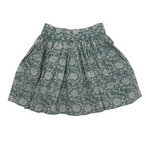 American Eagle Floral Print Mini Skirt Women's Size XS‎ Linen Blend Lined NEW